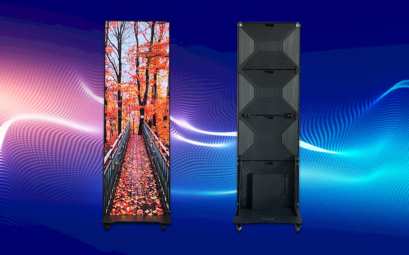 GOB led standing screen